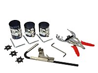 Piston Ring Compressor Tool Set with Ratchet Key 3", 3.5", 4" G02623
