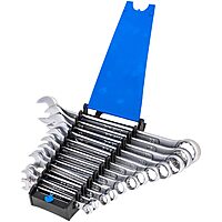 Set of combination wrenches on a plastic panel 6–22 mm 12 pieces Richmann C7343