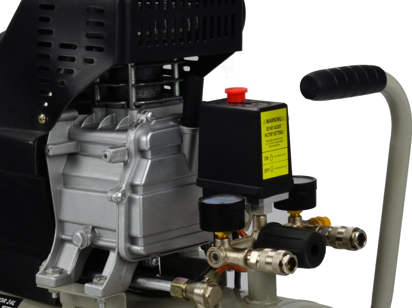 50L Oil Lubricated Air Compressor 8 bar 210 L/min G80301 GEKO 50L Oil Lubricated Air Compressor 8 bar 210 L/min G80301 GEKO