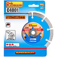 Diamond disc segment 125MM RICHMANN C4801 Diamond disc segment 125MM RICHMANN C4801
