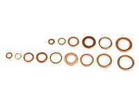 Copper Washer Assortment 150 pcs Metric G02807 Copper Washer Assortment 150 pcs Metric G02807