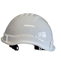 MSA V-Gard – witte veiligheidshelm met Fas-Trac III systeem