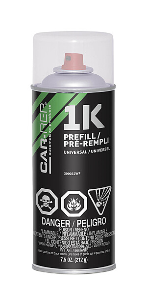 NA Car-Rep 1K Prefill UNIVERSAL Solvent (DME)-based female 1K 310gr