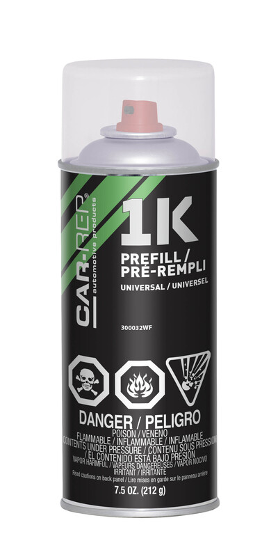 NA Car-Rep 1K Prefill UNIVERSAL Solvent (DME)-based female 1K 310gr