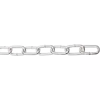 4.0mm x 26mm Bzp Straight Link Side Welded