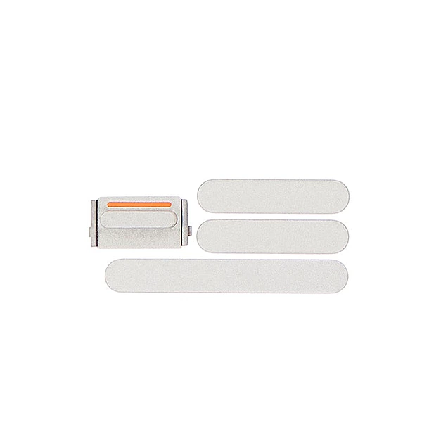 Apple iPhone 13 Pro , 13 Pro Max - Replacement Power Volume And Mute Buttons - Silver