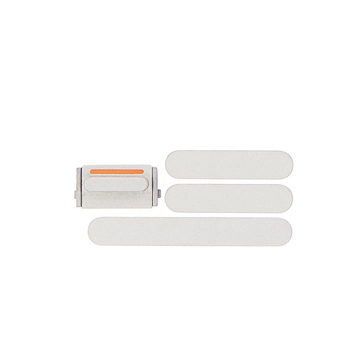 Apple iPhone 13 Pro , 13 Pro Max - Replacement Power Volume And Mute Buttons - Silver