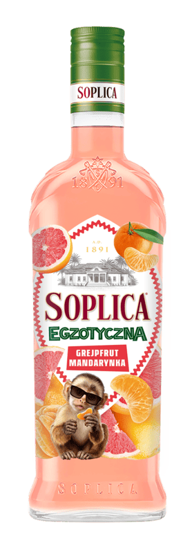 W/SOPLICA EXOTIC GRAPEFRUIT MANDARIN (GREJFRUT MANDARYNKA) 21% 0.5L/15