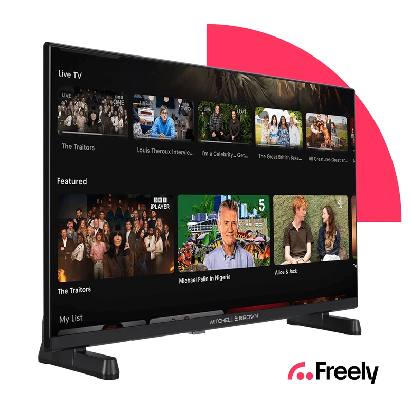 Mitchell & Brown 32" Freely TIVO, Smart HD READY LED TV