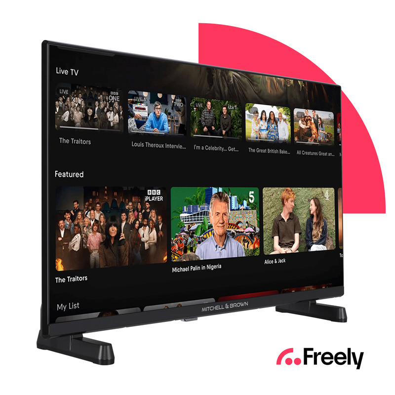 Mitchell & Brown 32" Freely TIVO, Smart HD READY LED TV