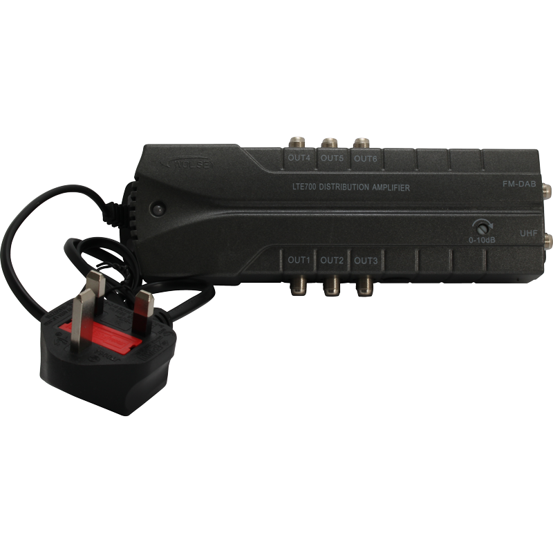 TRIAX Line Powered Distribution Amp 6 Way