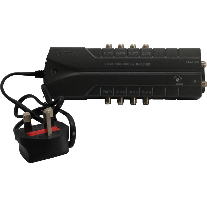 TRIAX Line Powered Distribution Amp 8 Way