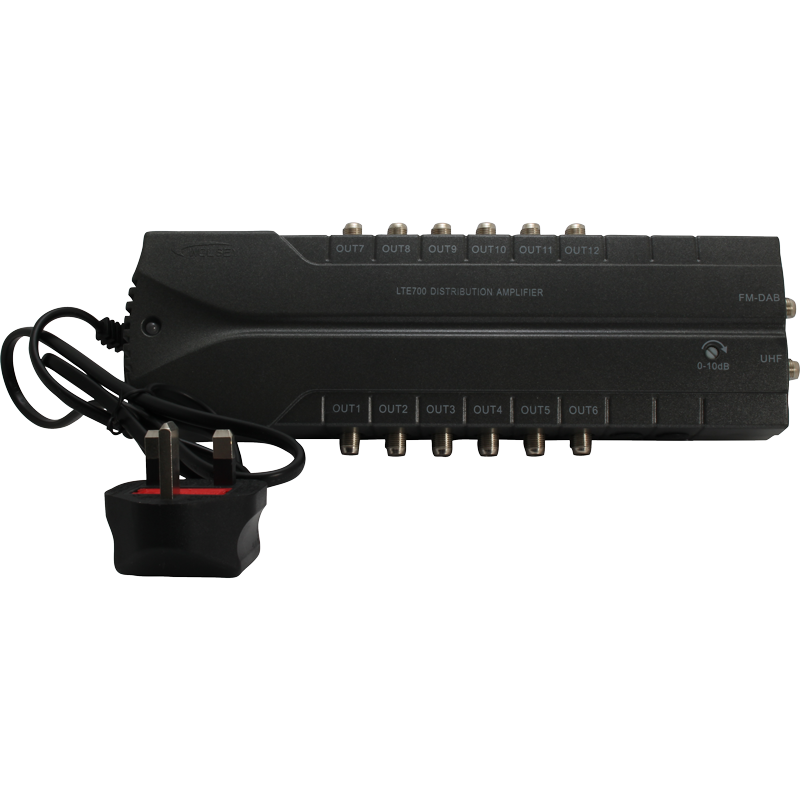 TRIAX Line Powered Distribution Amp 12 Way