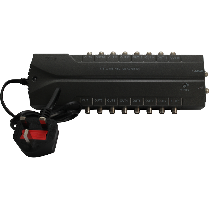 TRIAX Line Powered Distribution Amp 16 Way