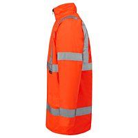 Orange High Visibility Delux Parka Jacket 3XL
