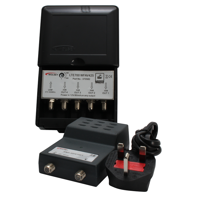 TRIAX Masthead Amplifier Kit 4 Way