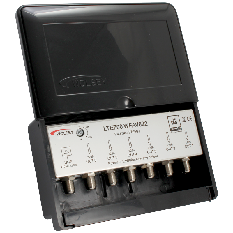 TRIAX Masthead Amplifier Kit 6 Way