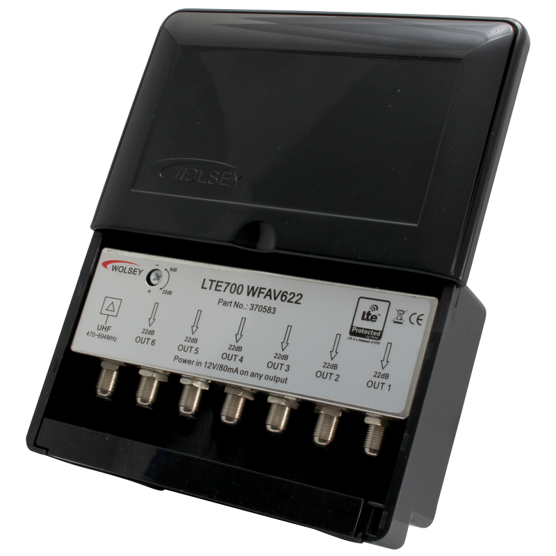 TRIAX Masthead Amplifier Kit 6 Way