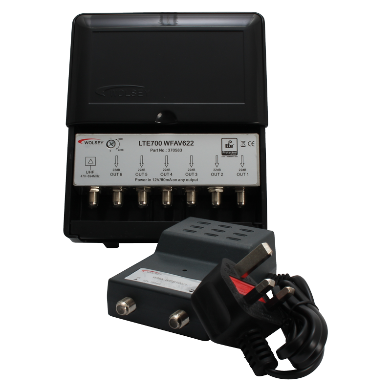 TRIAX Masthead Amplifier Kit 6 Way