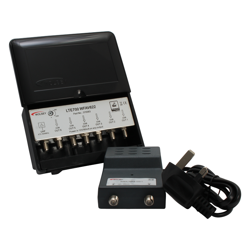 TRIAX Masthead Amplifier Kit 6 Way