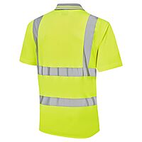 Hi Vis Yellow Polo Shirt L