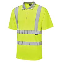 Hi Vis Yellow Polo Shirt L