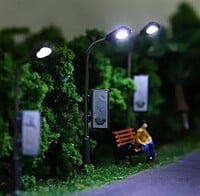 Misc - 3V LED Street Lights with Advertising Board (5)