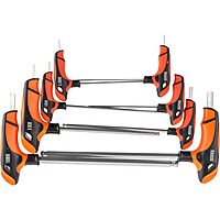 T Shape hex Keys Set 8pcs, Ball end tip Richmann C6605 T Shape hex Keys Set 8pcs, Ball end tip Richmann C6605