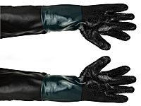Rubber Sandblasting Gloves G02028