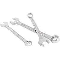 Set of combination wrenches on a plastic panel 6–22 mm 12 pieces Richmann C7343