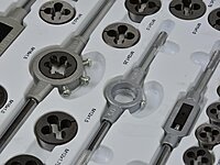 Metric Tap and Die Set M2-M18 110pcs G38300 Metric Tap and Die Set M2-M18 110pcs G38300