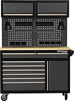 Workshop furniture set KD5864 Overall width 145 cm,Total depth 50 cm,otal height 197 cm Workshop furniture set KD5864 Overall width 145 cm,Total depth 50 cm,otal height 197 cm