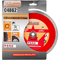 Thin full diamond blade 200x2x25.4 / 22 .23 RICHMANN C4862 Thin full diamond blade 200x2x25.4 / 22 .23 RICHMANN C4862