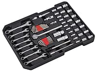 Tool set in a case 187 pieces KD11357
