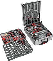 Tool Set of 188 pieces KD314 Aluminum case