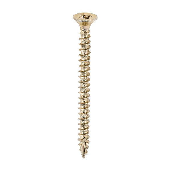 Classic Mulit-Purpose Screws - PZ - Double Countersunk - Yellow