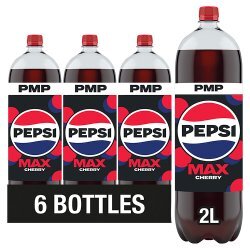 Pepsi Max cherry 2Ltr £2.29pm