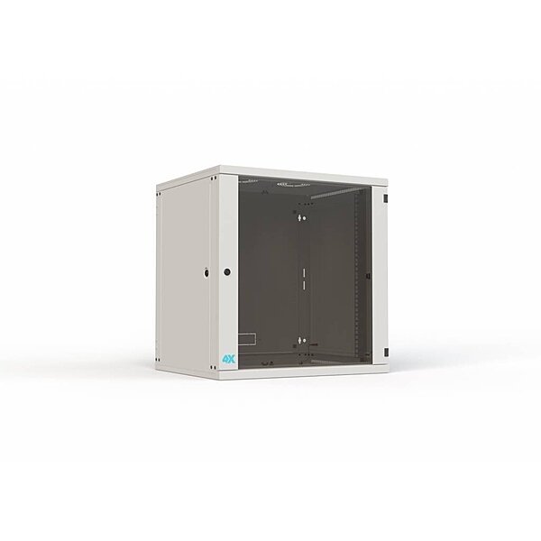 19" wall-mount cabinet, 15U 600X600 Grey
