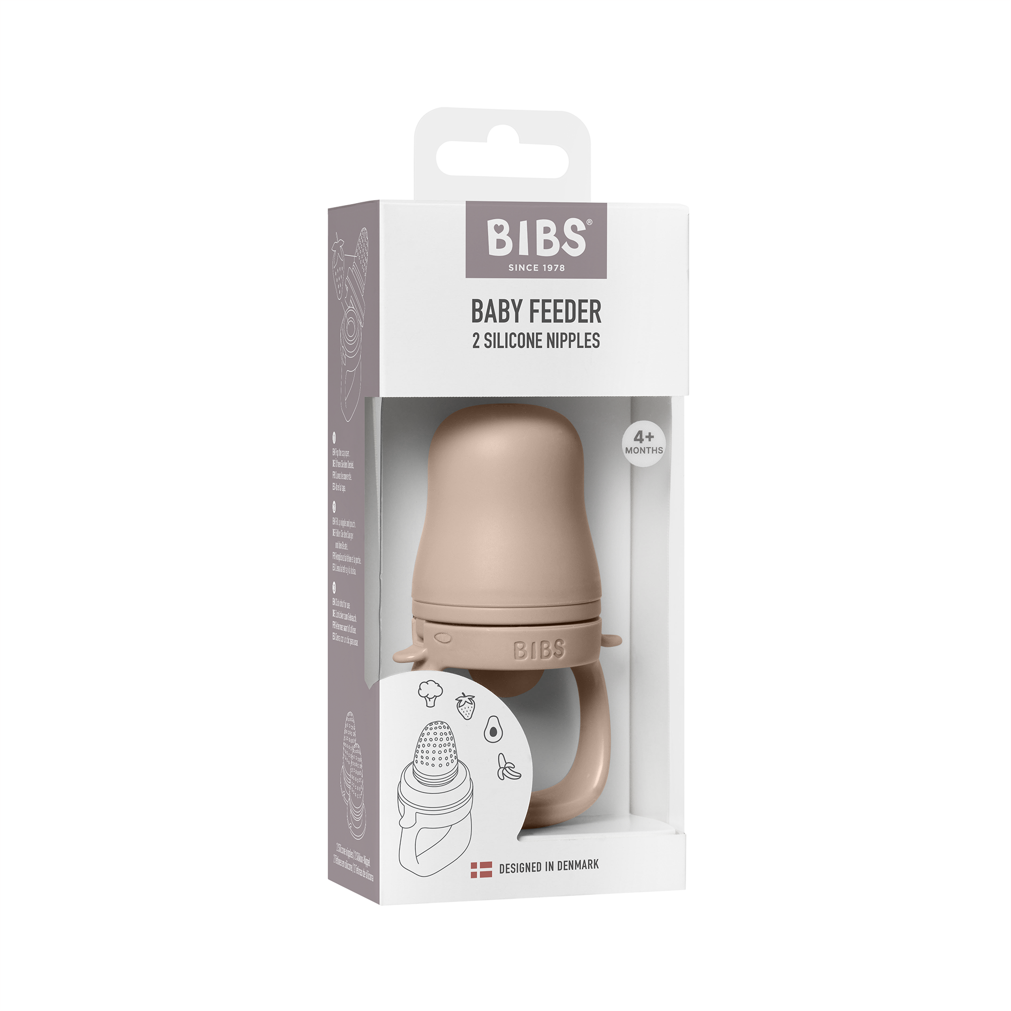 BIBS Baby Feeder Blush