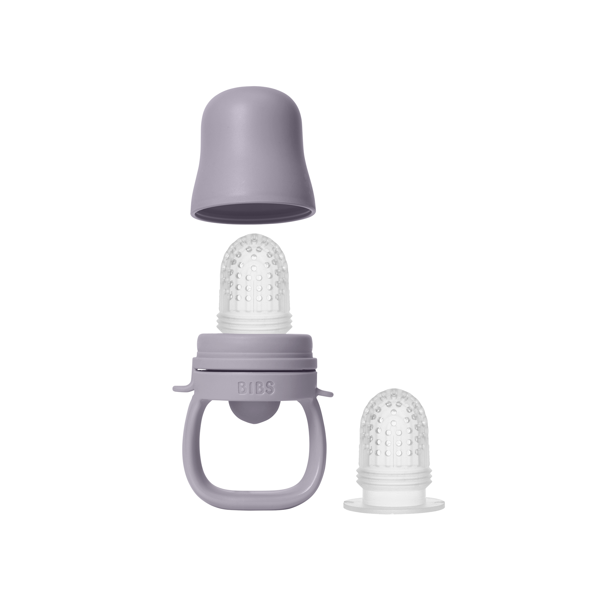 BIBS Baby Feeder Fossil Grey