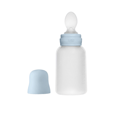 BIBS Spoon Feeder Squeeze Baby Blue