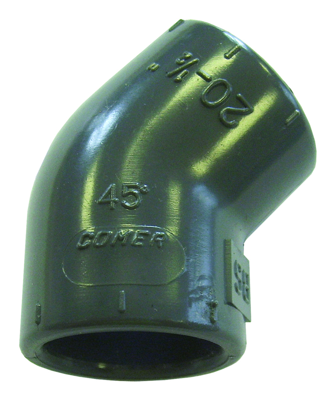 uPVC Tube NB 45° Tee