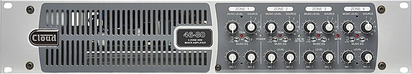 Cloud 4 Channel Mixer Amplifier 4x80W
