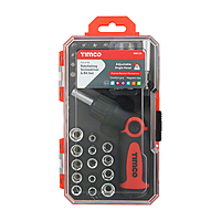 Ratcheting Screwdriver & Bit Set