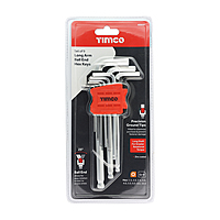 Long Arm Ball End Hex Key Set