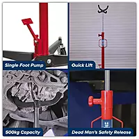 Vertical Transmission Jack 500kg