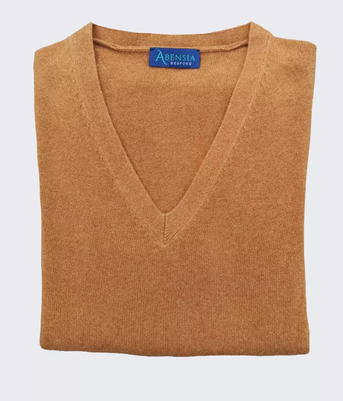 Col V - Femme - XL - sable