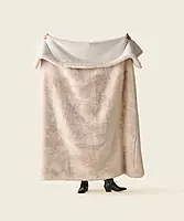 WARO par Plaids Cocooning - Plaid Fausse Fourrure Polar Bear Blanc WARO par Plaids Cocooning - Plaid Fausse Fourrure Polar Bear Blanc