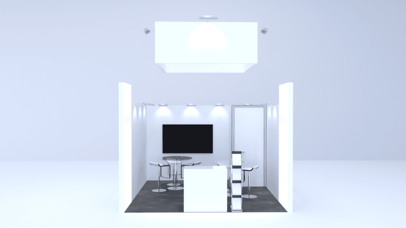 Messestand Houston 4x4m | Messebauer Berlin