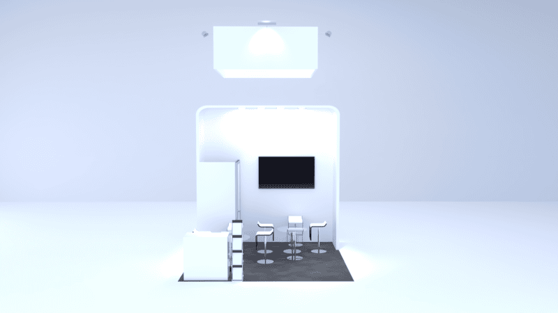 Messestand Osaka 4x4m | Messebauer Berlin